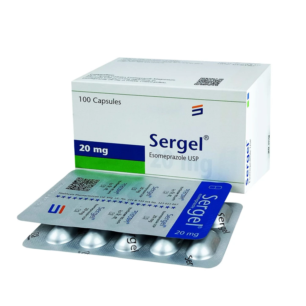 Sergel 20mg Capsules