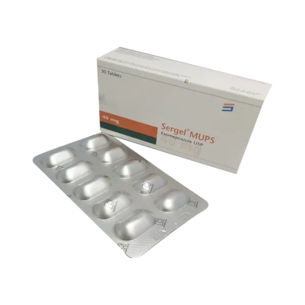 Sergel mups 40mg Tablet