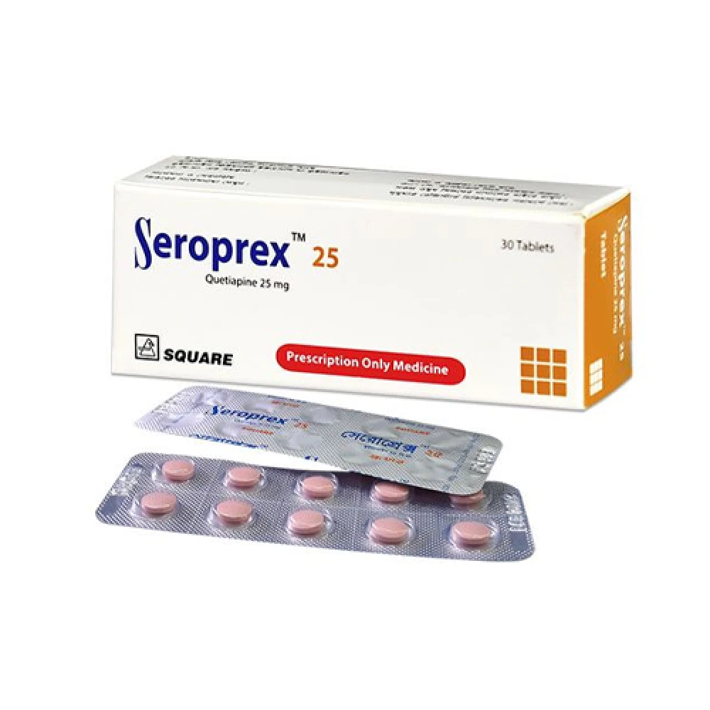 Seroprex 25 Tablet  (25mg)