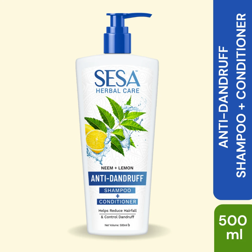 Sesa Herbal Care Anti-Dandruff Shampoo+Conditioner 500ml