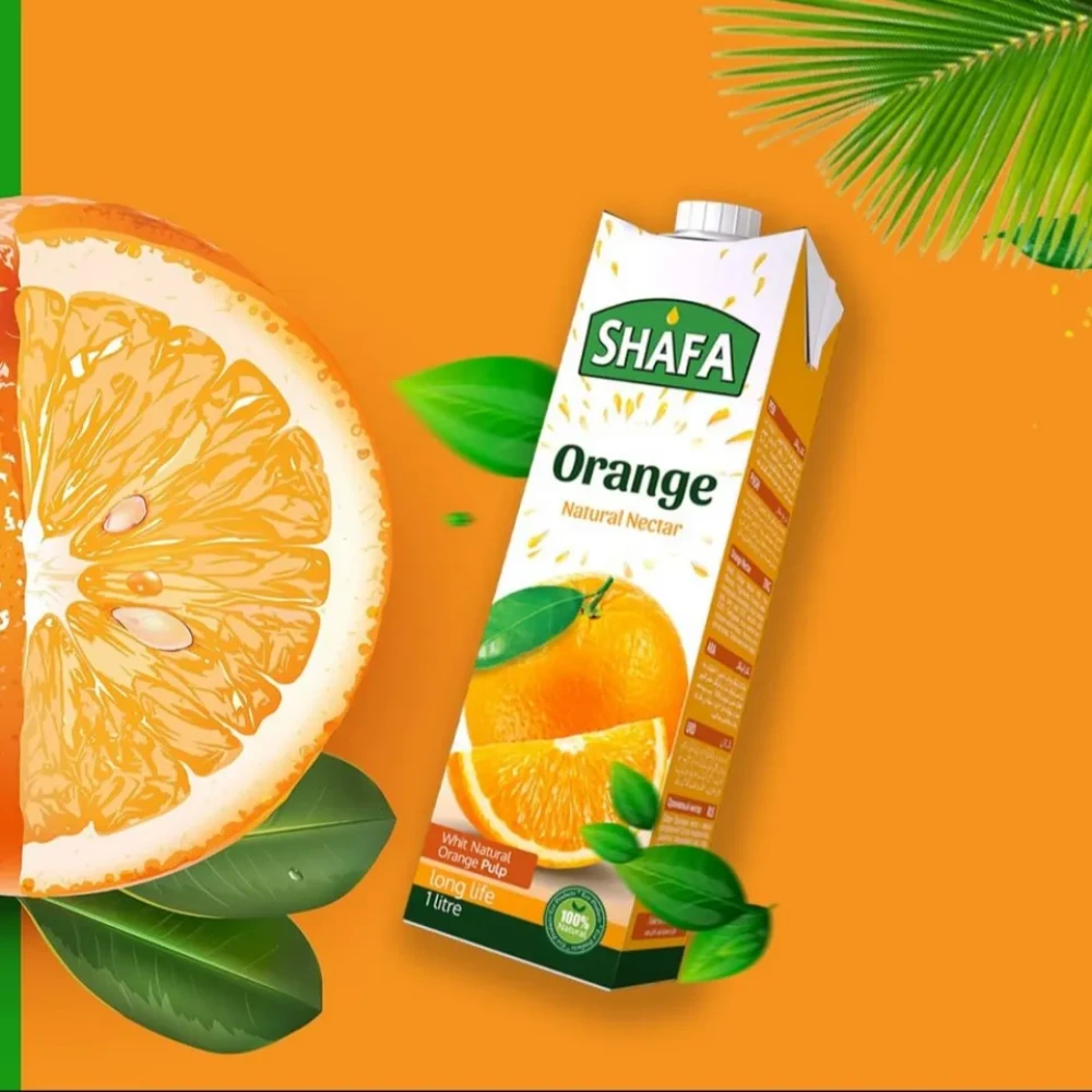 Shafa Orange Natural Juice 1L