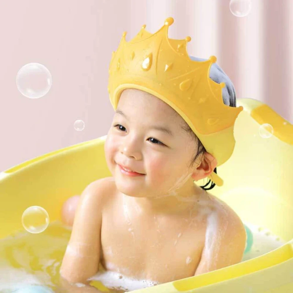 Silicone Baby Shower Cap