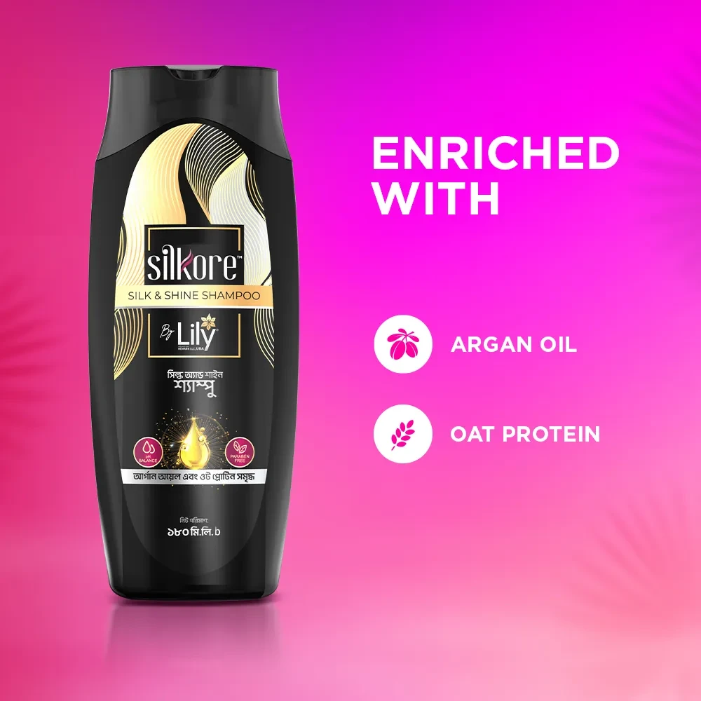 Silkore Silk & Shine Shampoo 180ml