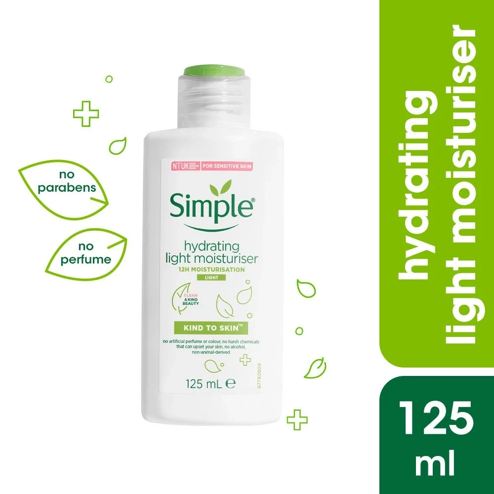 Simple Kind To Skin Hydrating Light Moisturiser 125ml