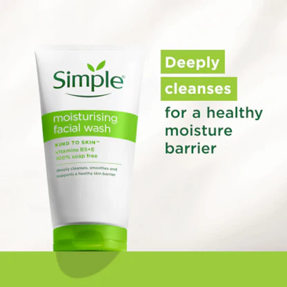 Simple Kind To Skin Moisturising Facial Wash 150ml