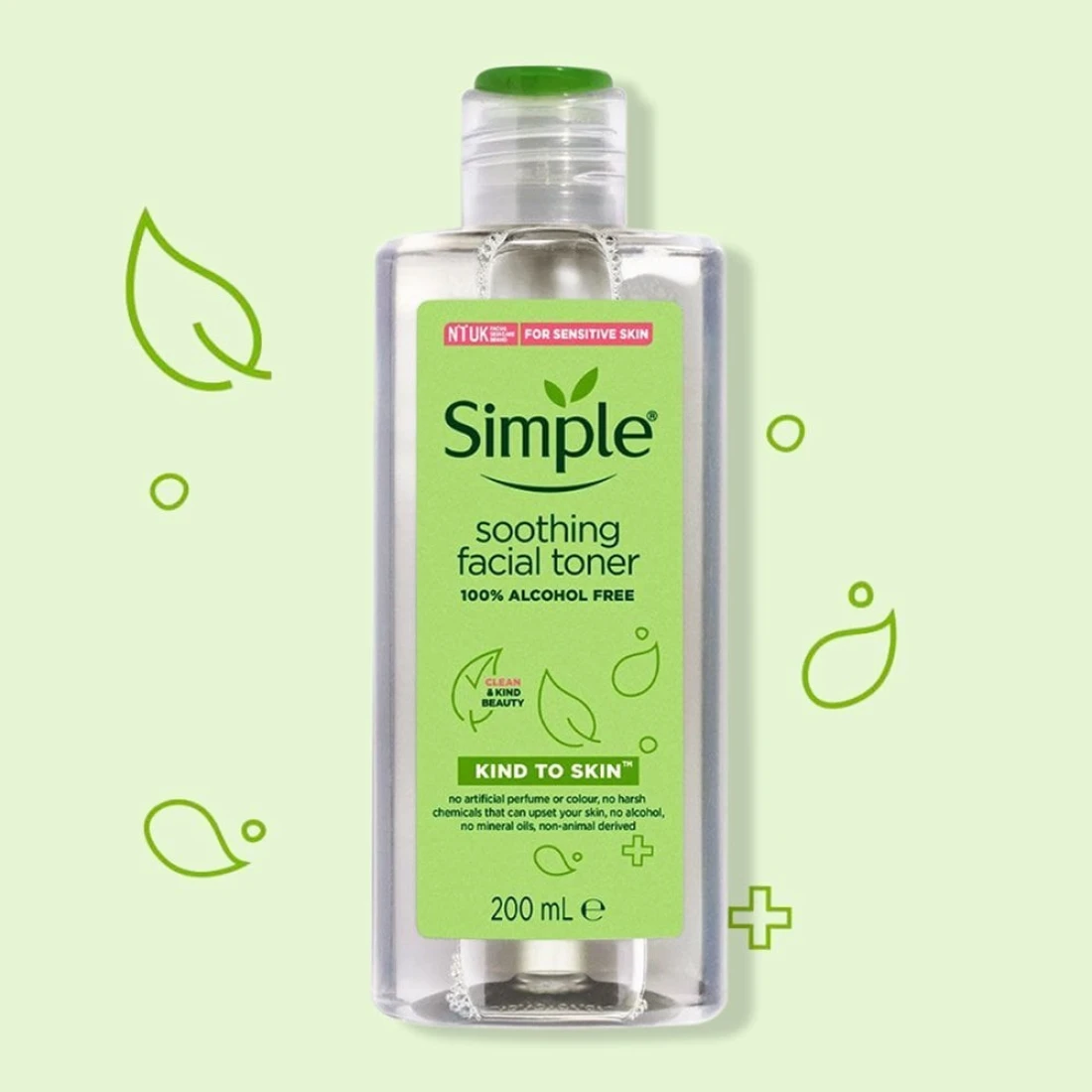 Simple Soothing Facial Toner 200ml