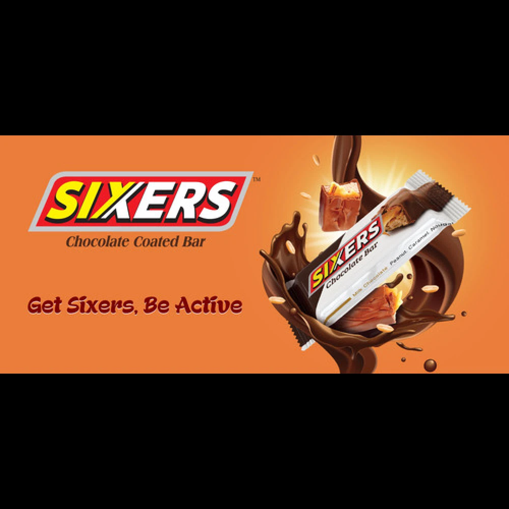 Sixers chocolate bar 14g