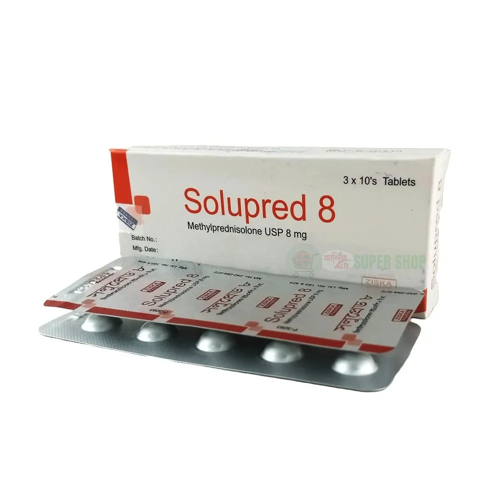 Solupred 8mg Tablet