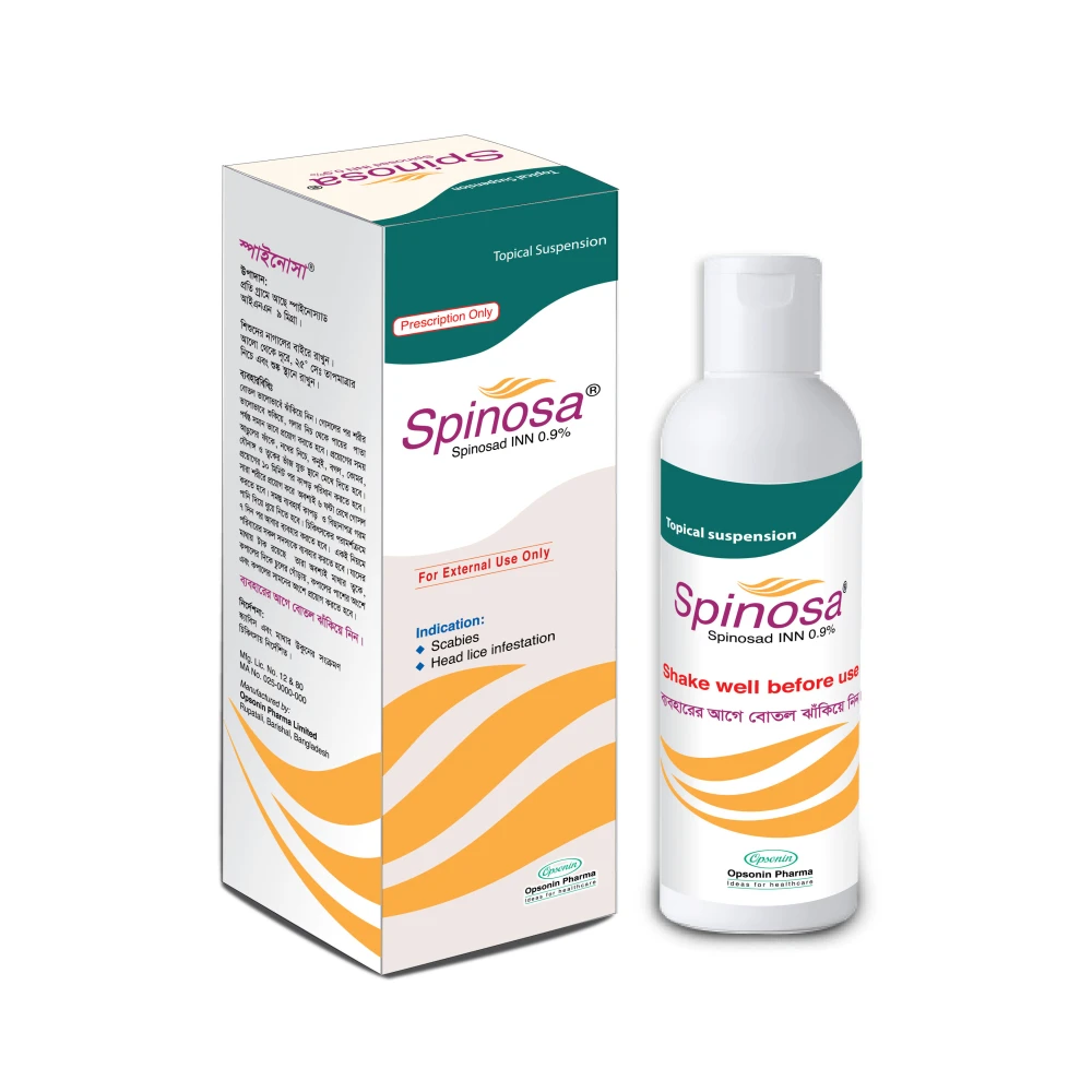 Spinosa 60ml o.9% Topical Suspension