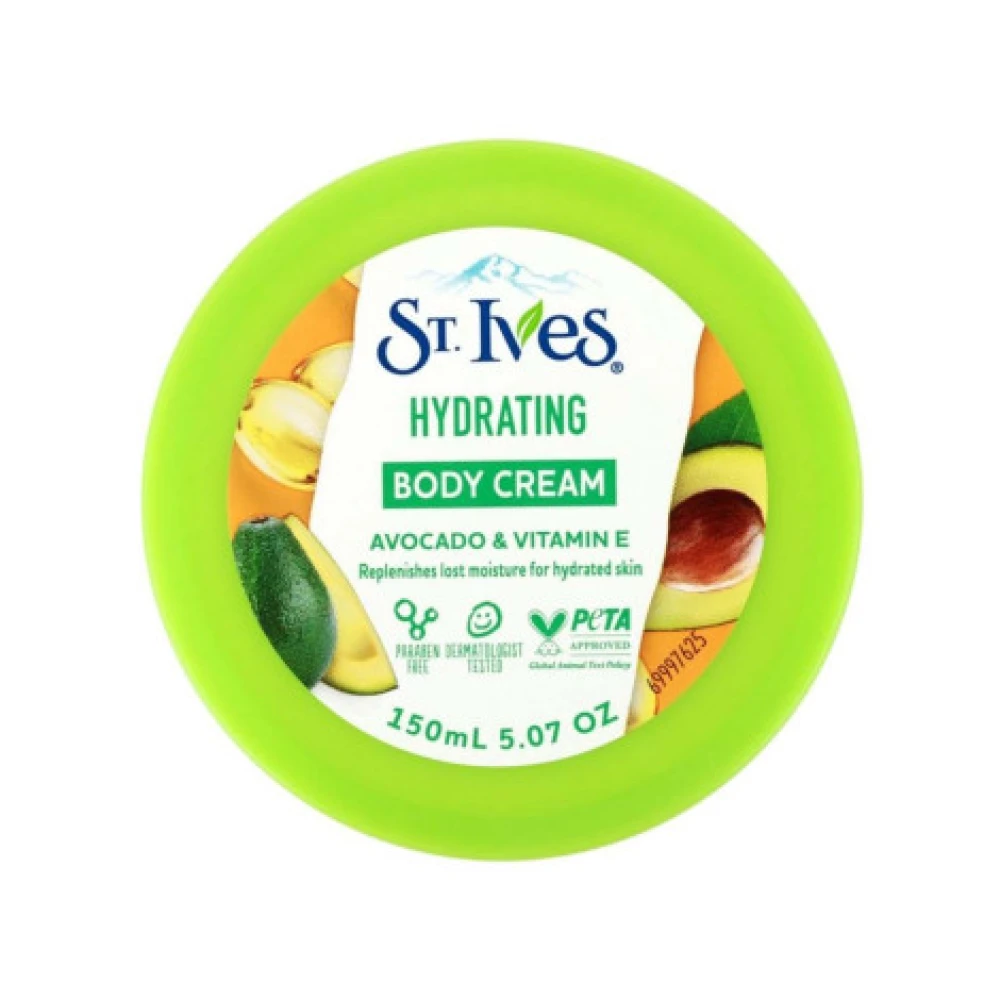 ST.Ives Avocado & Vitamin E Hydrating Body Cream 150ml