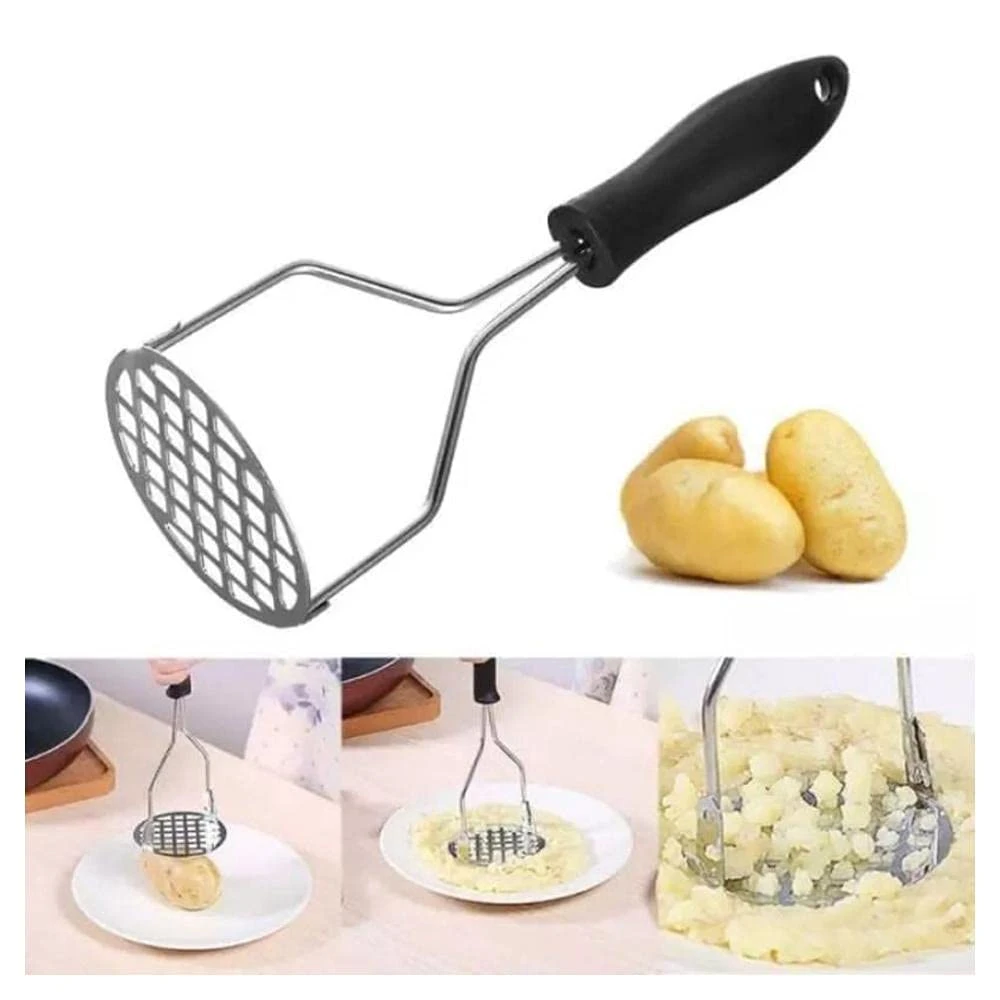Stainless Steel Plain Potato Masher 1pcs
