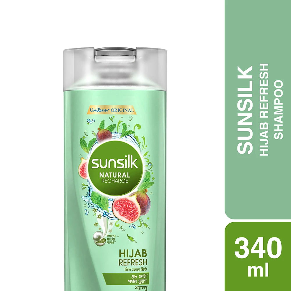 Sunsilk Hijab Refresh Fig & Mint Shampoo 340ml