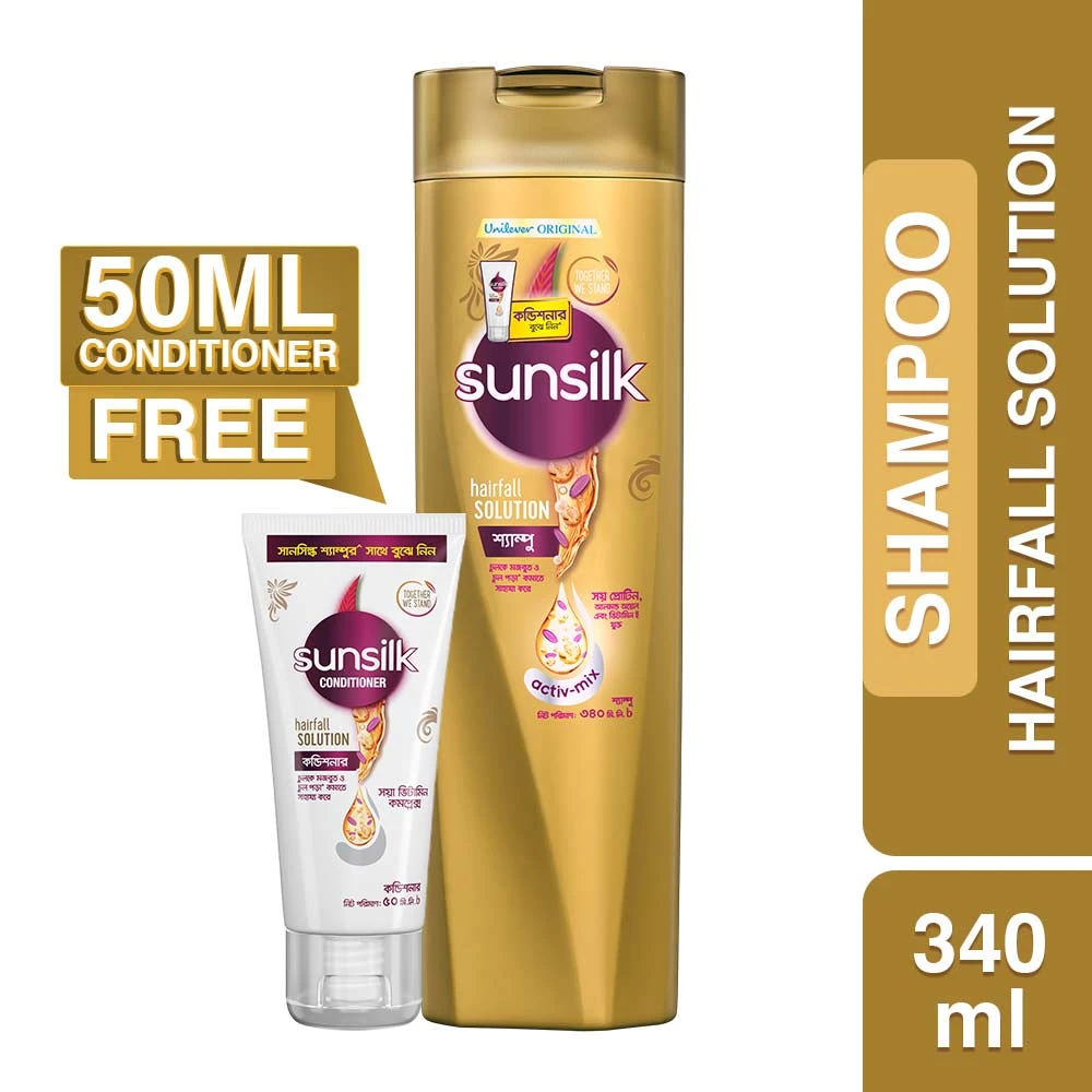 Sunsilk Shampoo Hair Fall Solution 340ml