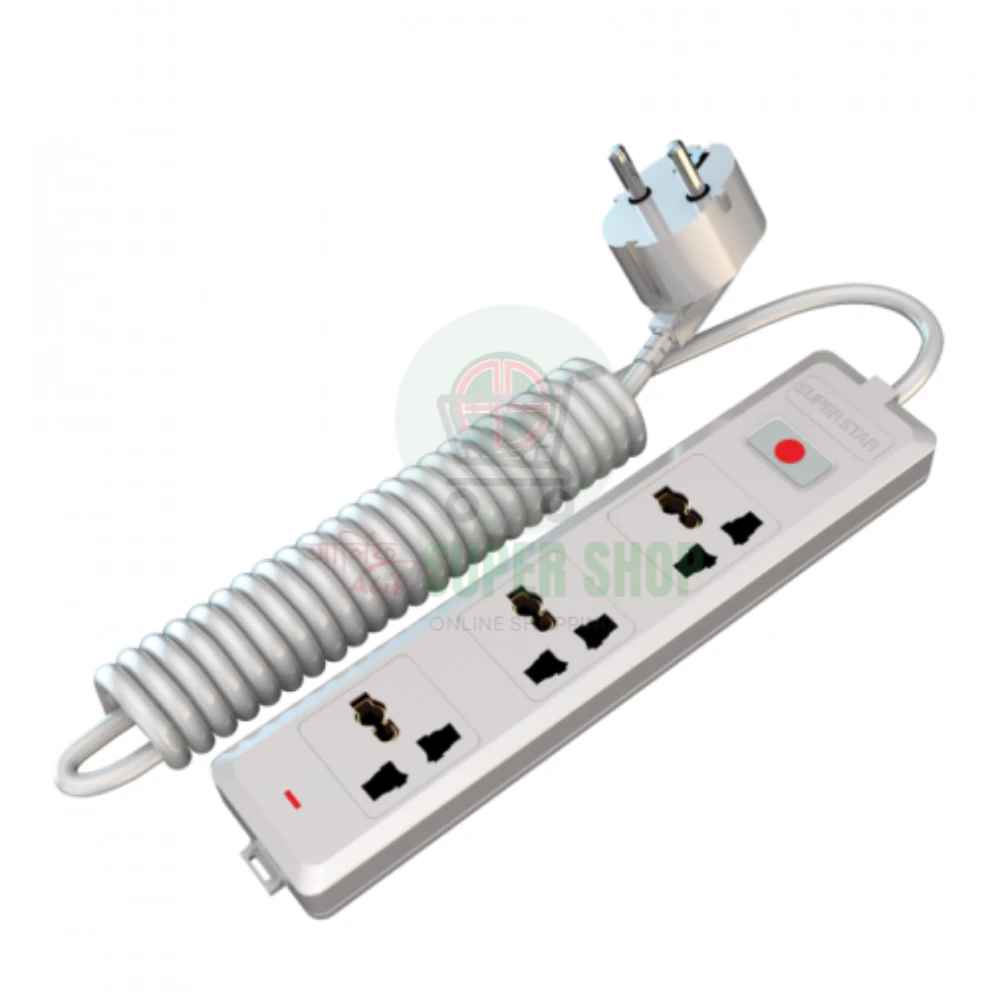 SuperStar Multiplug 3 Socket