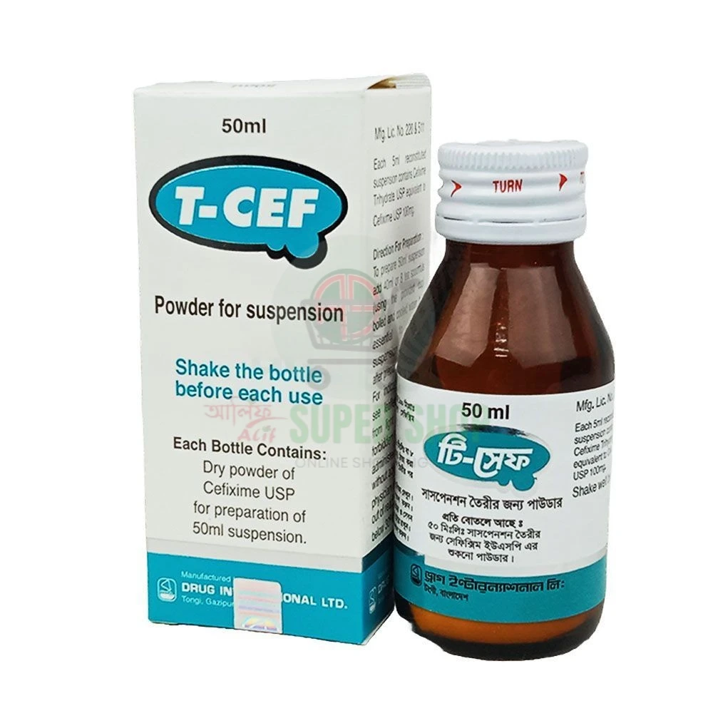 T-Cef Powder For Suspension 50ml