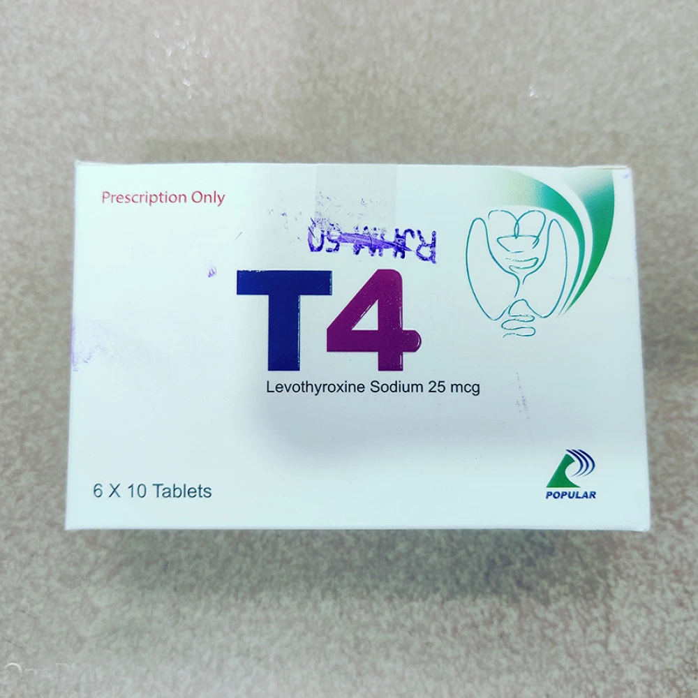 T4 25mg Tablet
