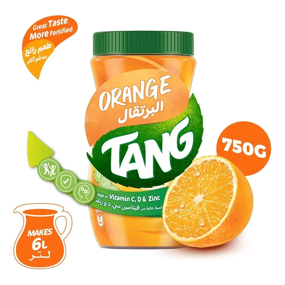 Tang Powder Drink Orange Flavored 750g