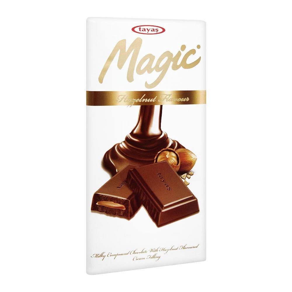 Tayas Magic Hazelnut Filled Chocolate 80g