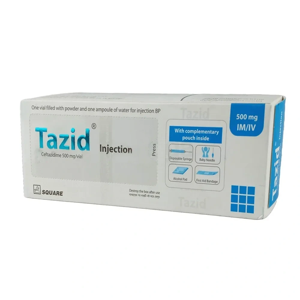 Tazid 500gm IM/IV Injection