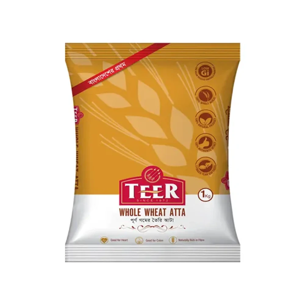 Teer whole atta 1kg