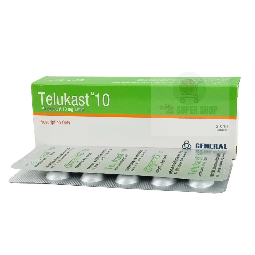 Telukast 10mg Tablet
