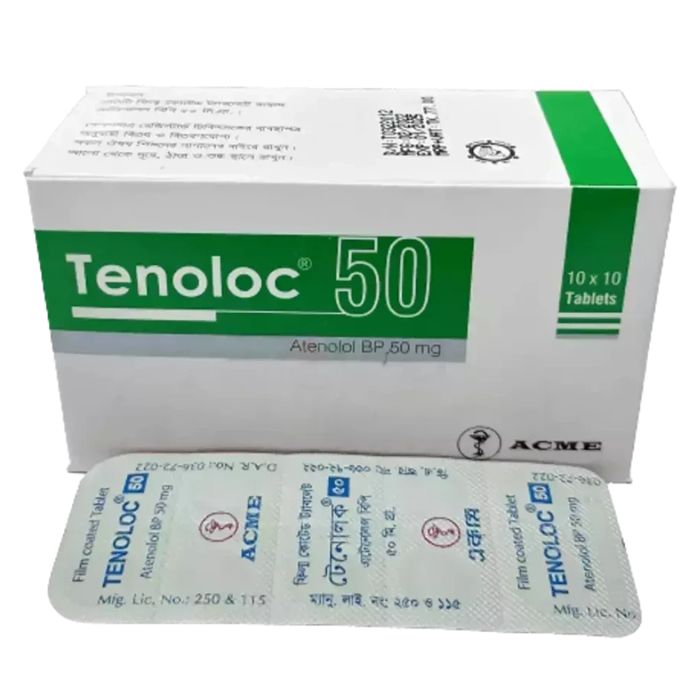 Tenoloc 50 mg Tablet
