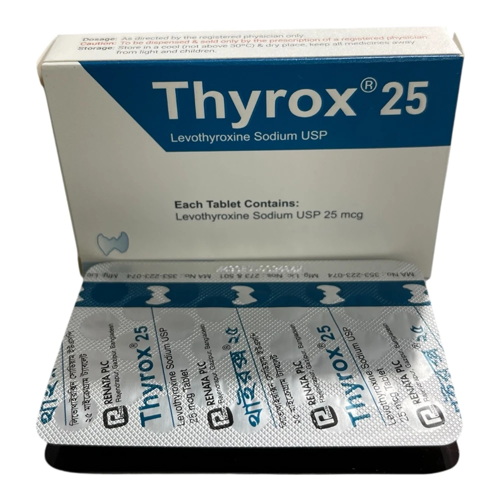 Thyrox 25mg Tablet