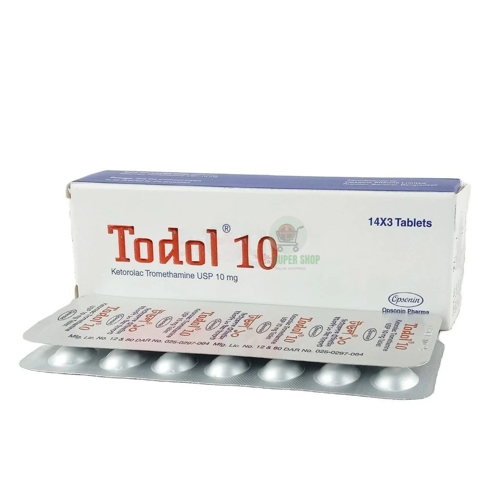 Todol 10mg Tablet