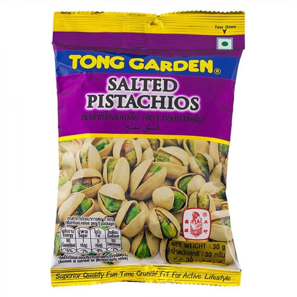 Tong Garden Salted Pistachios 30g
