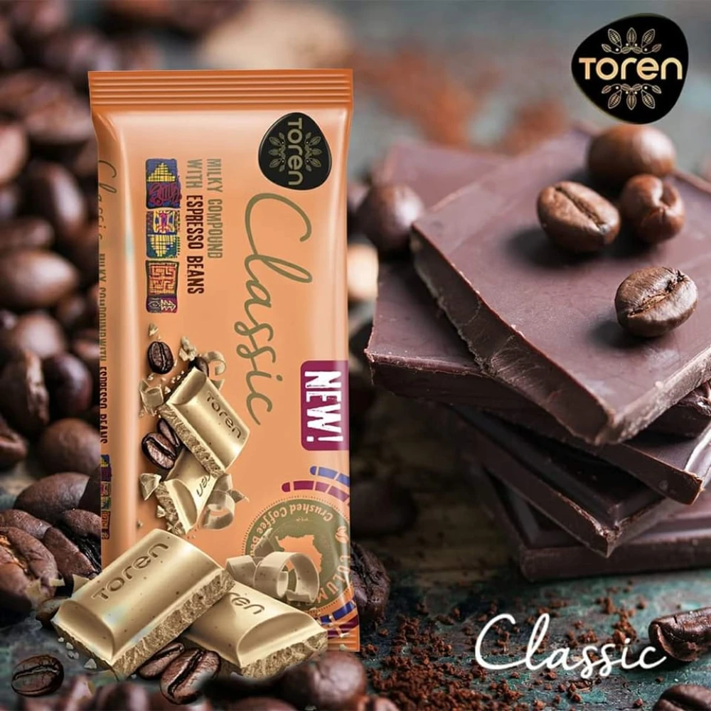 Toren Classic Espresso Milky Compound Chocolate 55g
