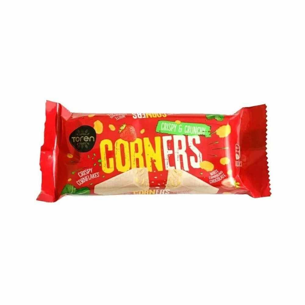 Toren Crispy & Crunchy Strawberry Corners 55g