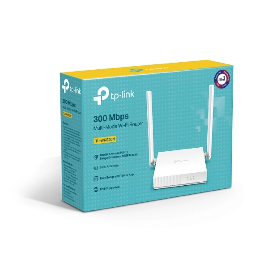 TP-Link 300Mbps Multi-Mode Wireless N Router (TL-WR820N)