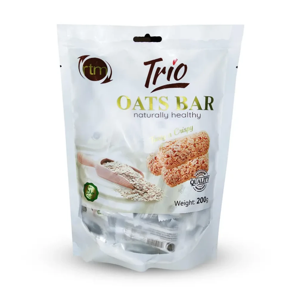Trio Chocolate Oats Bar White 200g