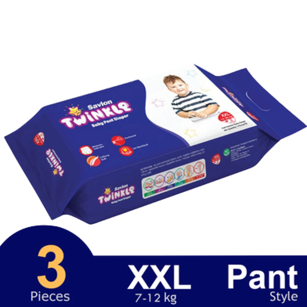 Twinkle Diaper XXL (14-25kg) 3pcs