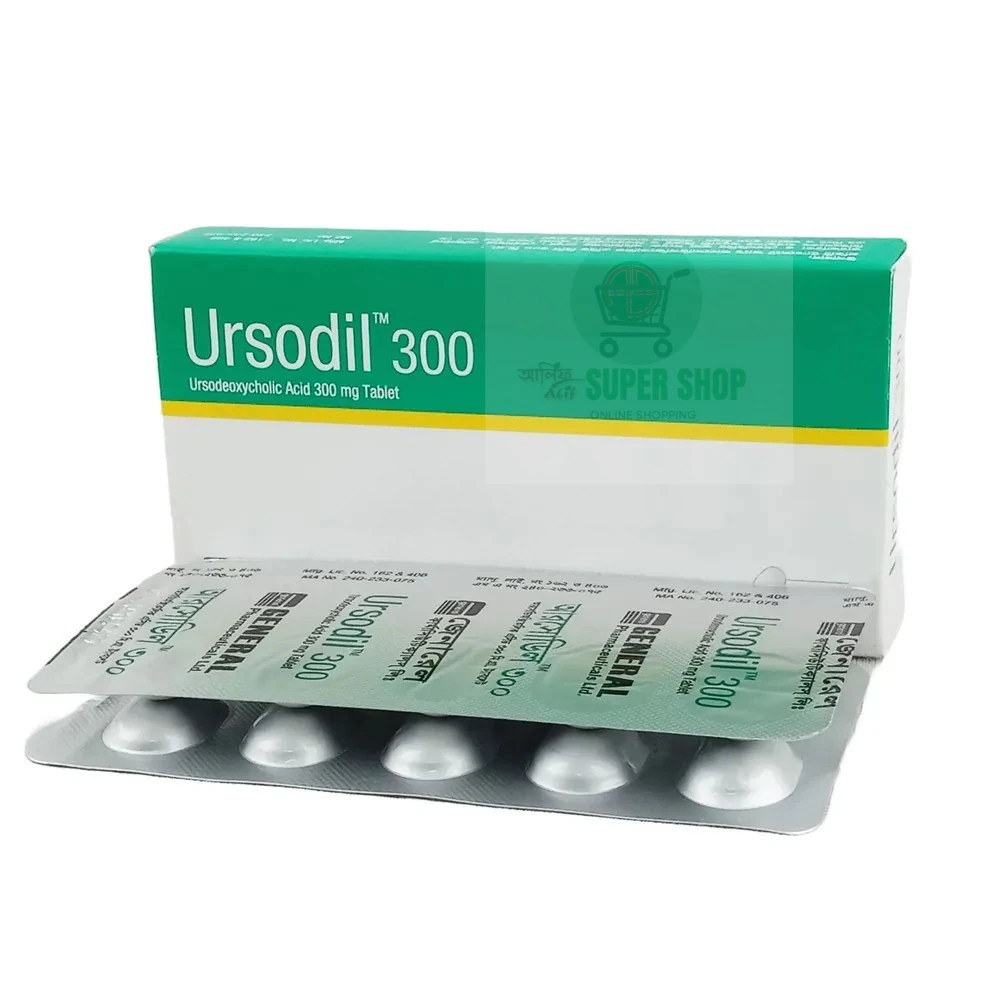 Ursodil 300mg Tablet