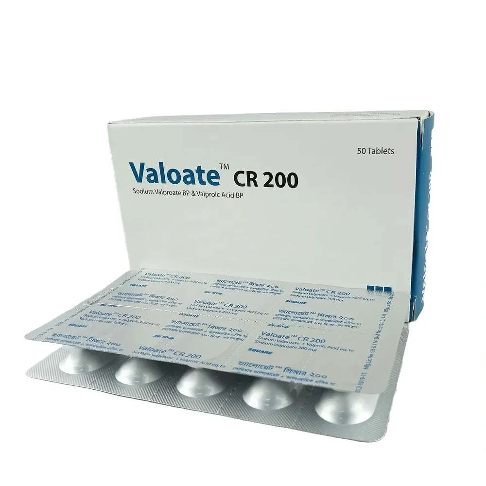 Valoate CR 200 mg Tablet