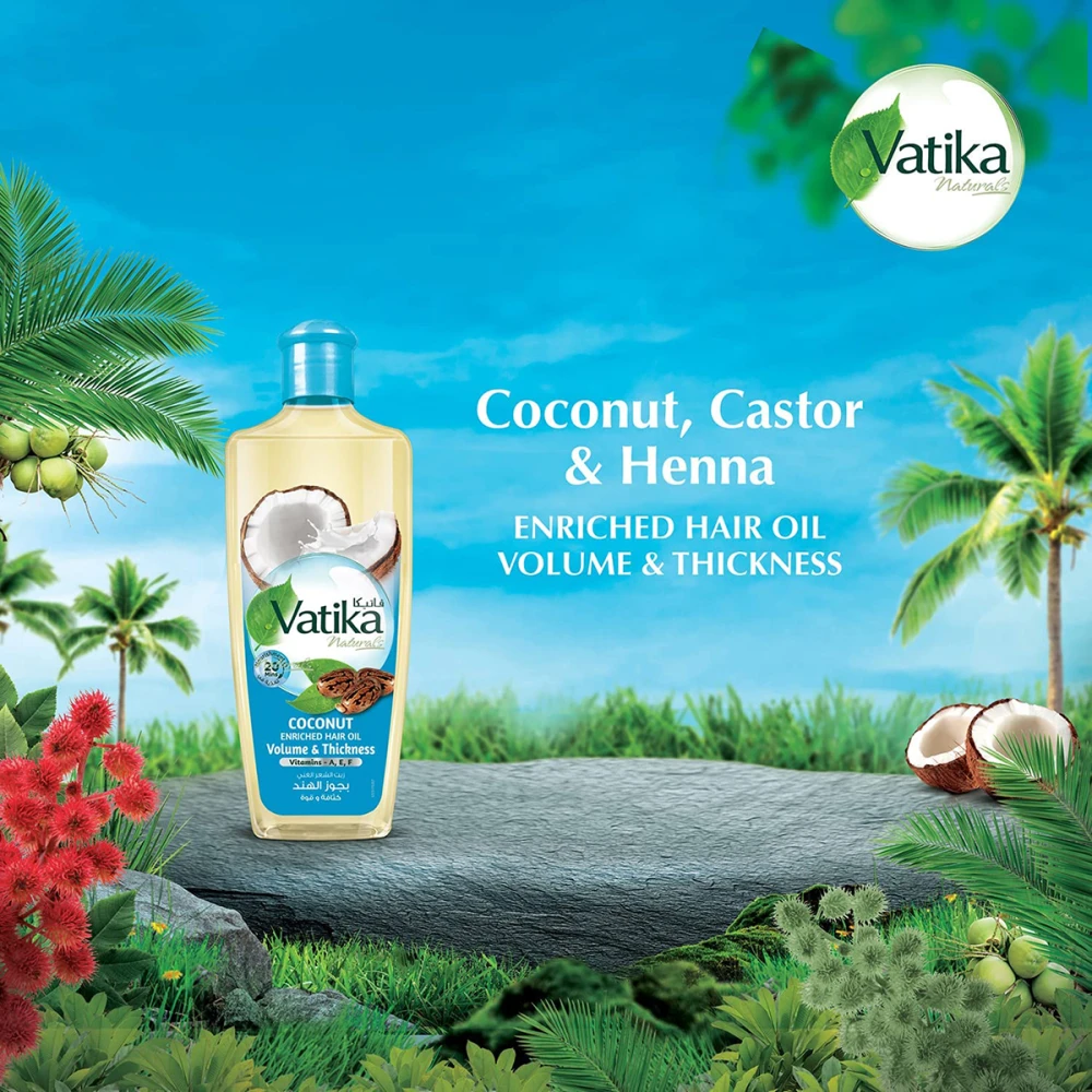 Vatika Coconut Enriched Hair Oil 300ml