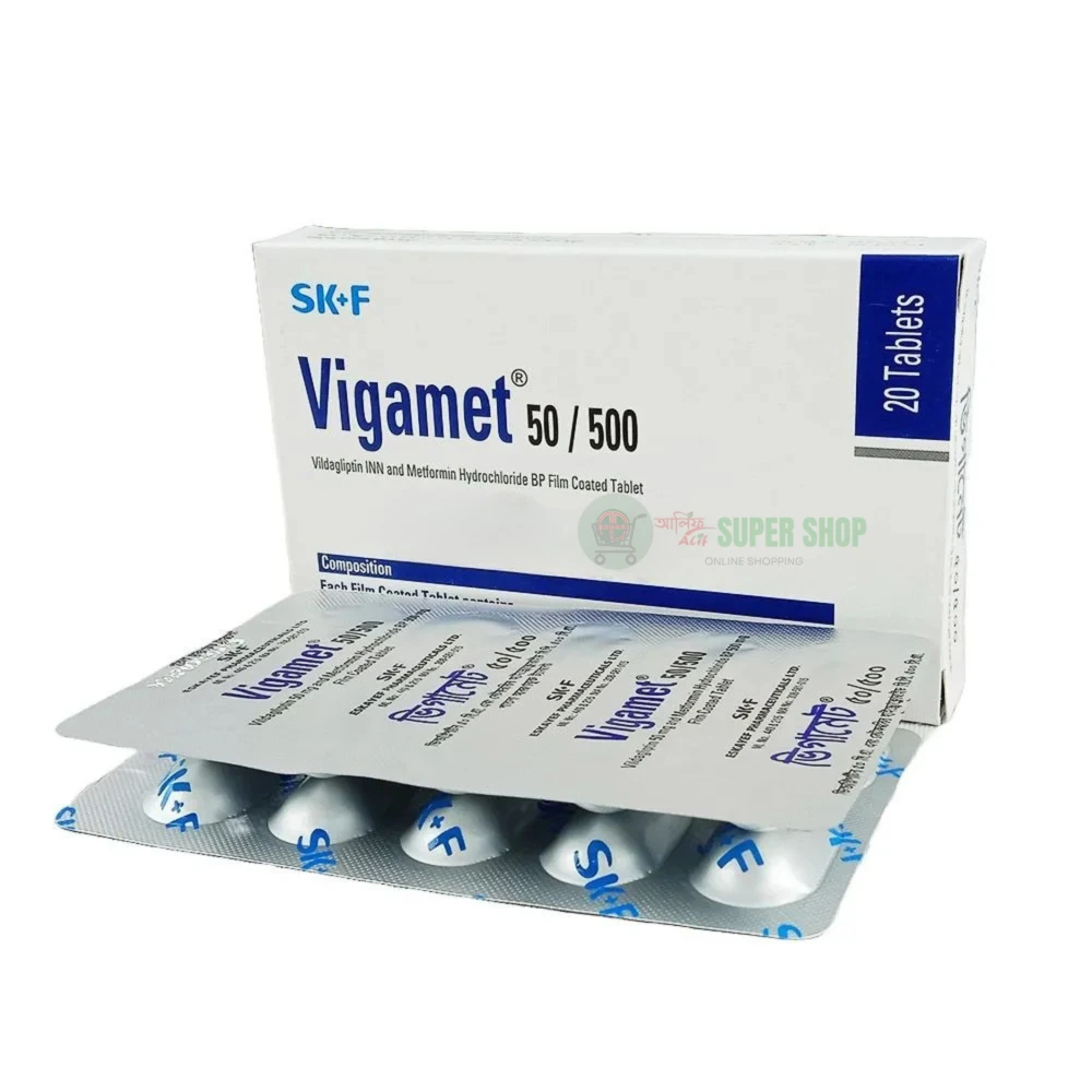 VIGAMET 50/500MG TABLET