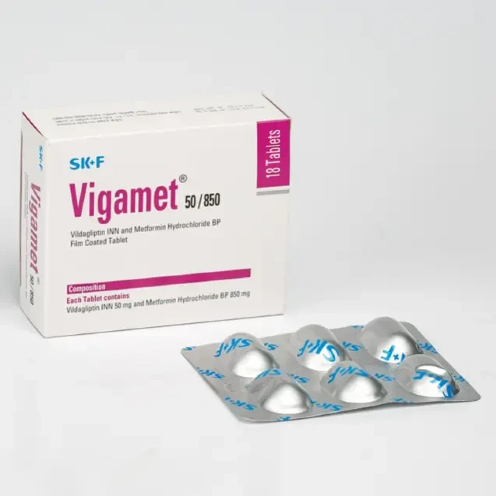 Vigamet 50/850mg Tablet