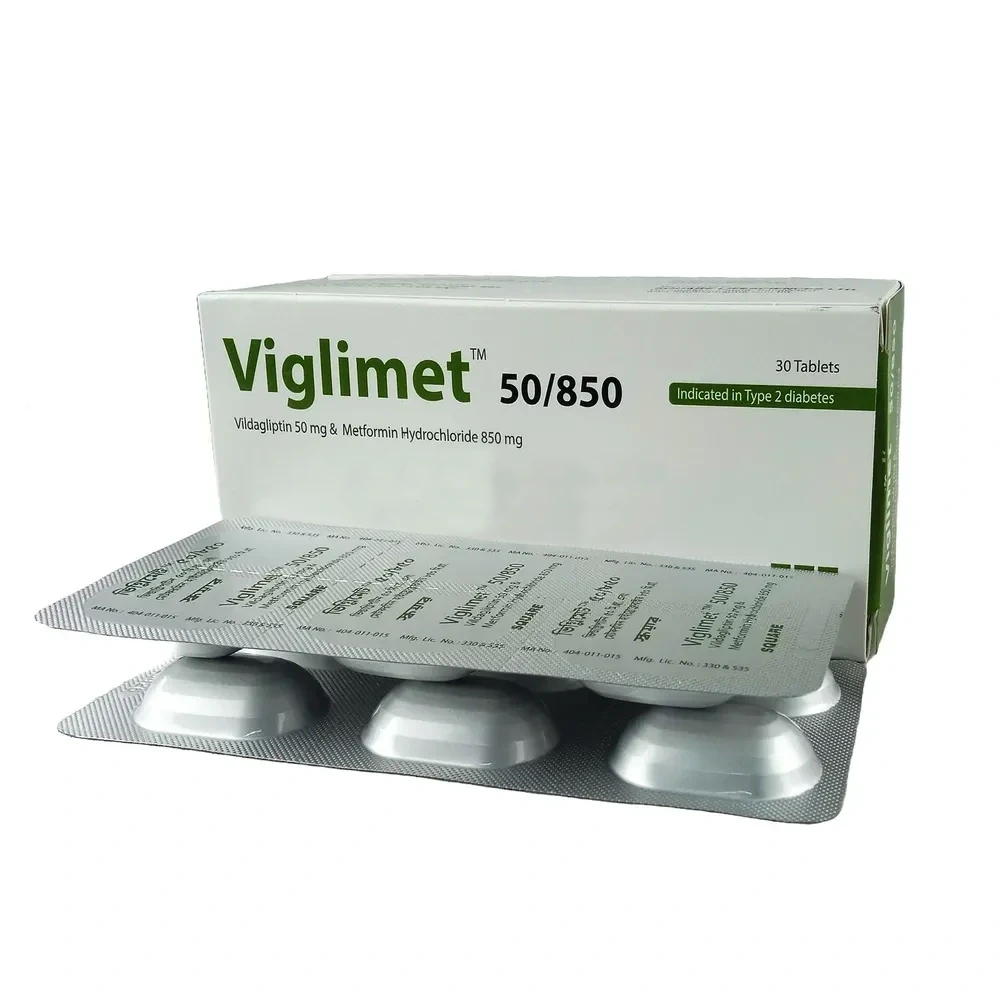Viglimet 50/850mg Tablet