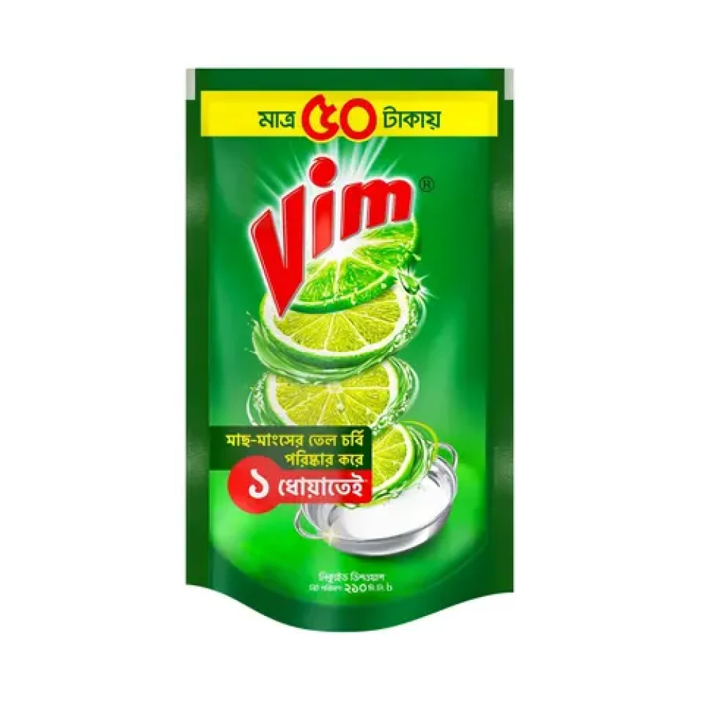 Vim Liquid Dishwash 250ml