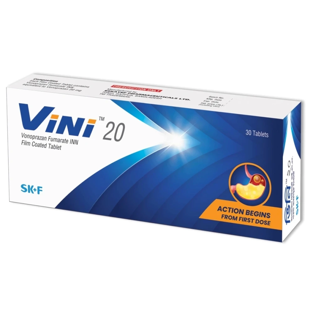 Vini 20mg Tablet