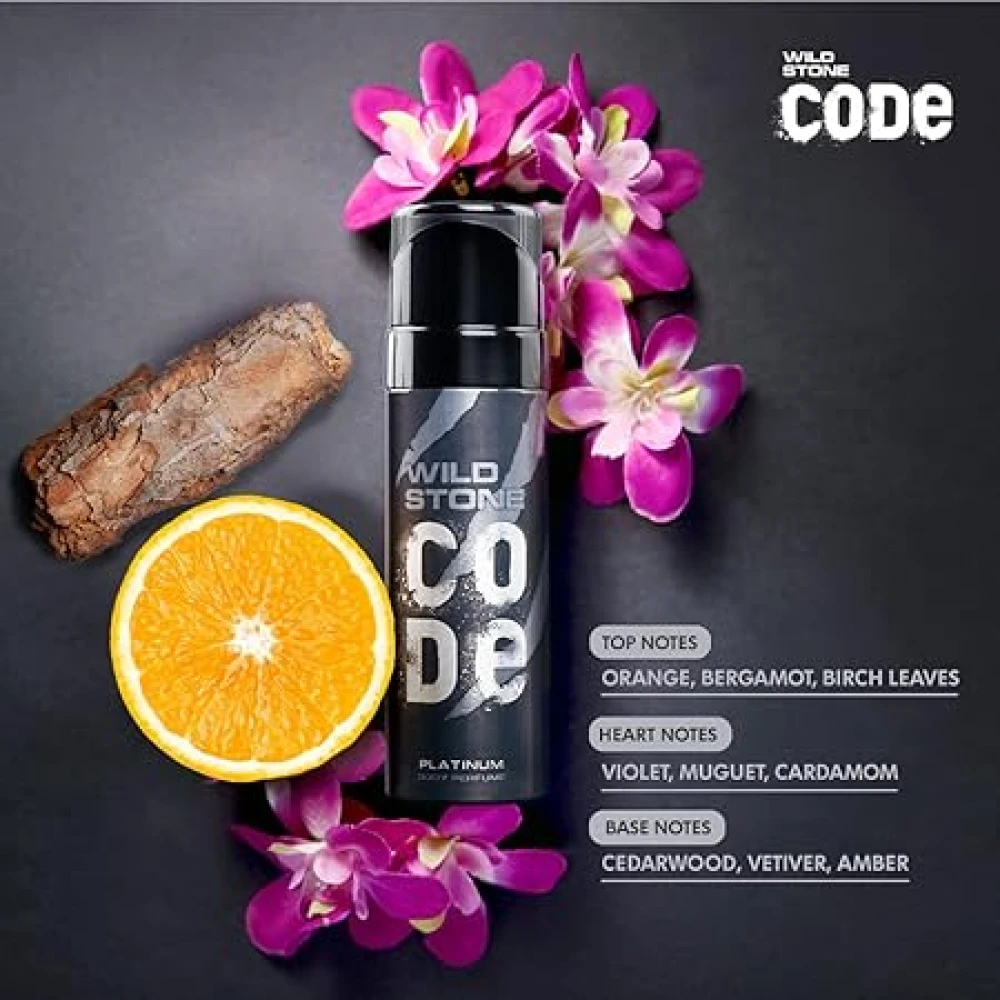 Wild Stone Code Platinum Body Spray 120ml