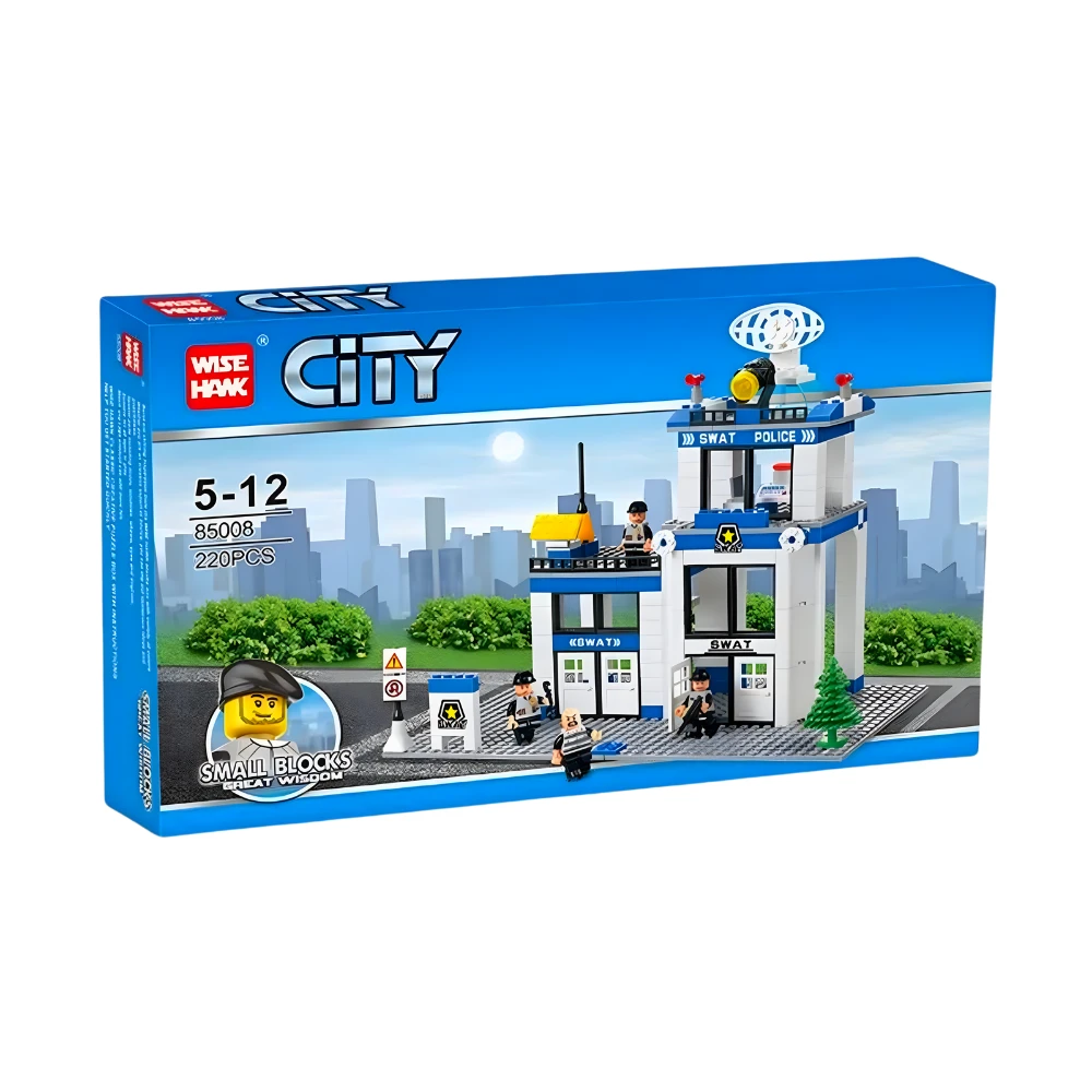 Wisk Hawk Swat Police Small Blocks Set (220pcs)