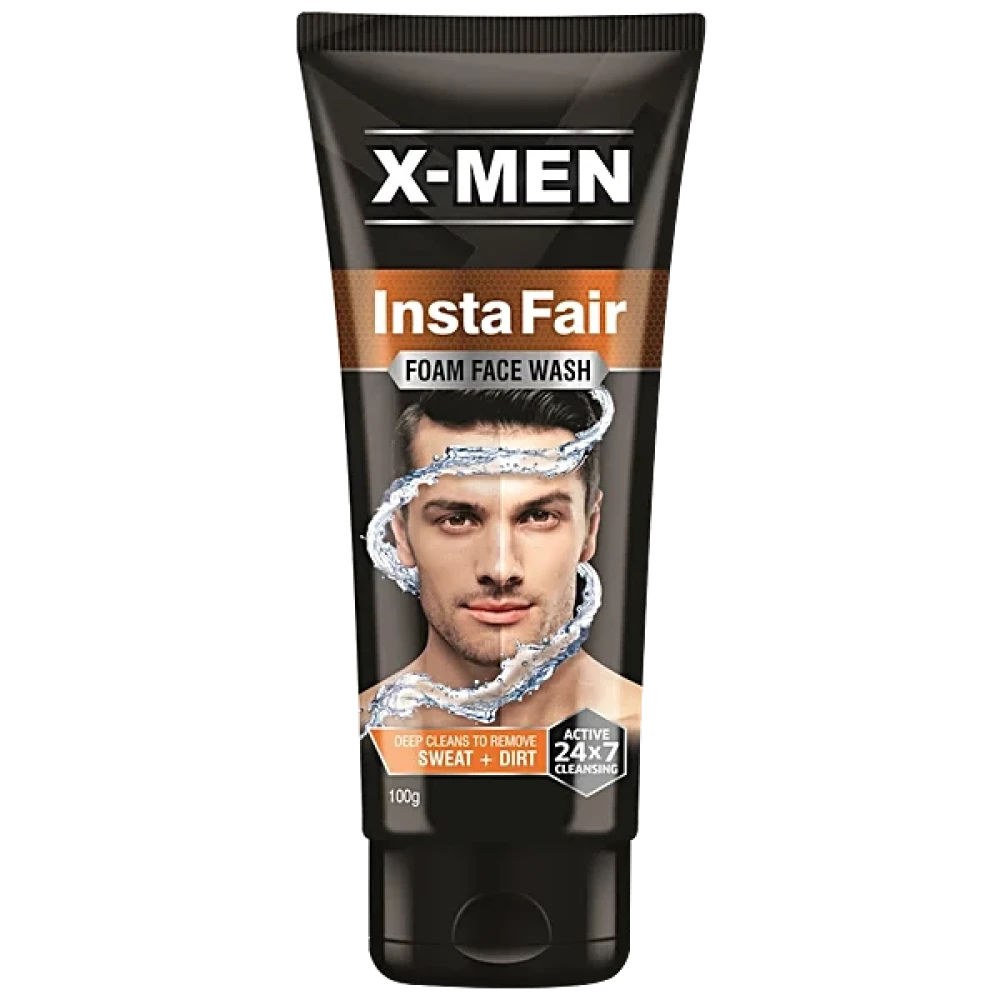 X-MEN Insta Bright Foam Face Wash 50g