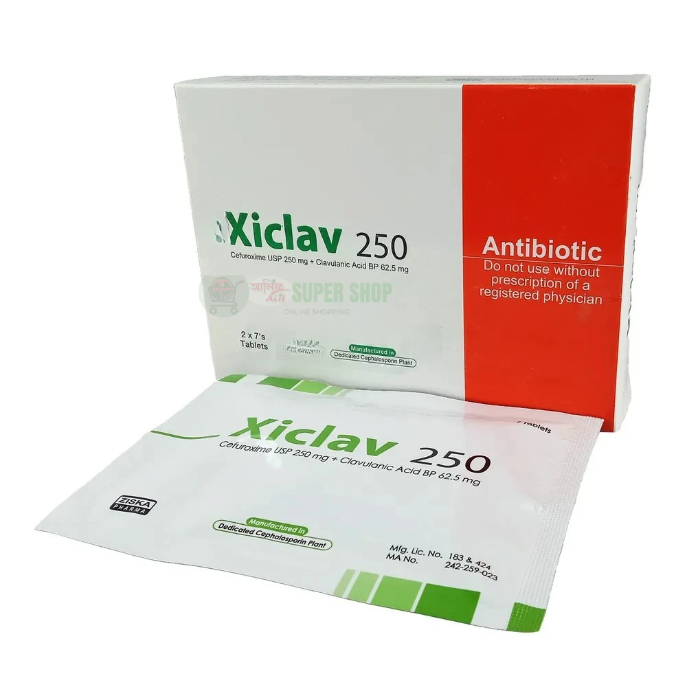 Xiclav 250mg Tablet