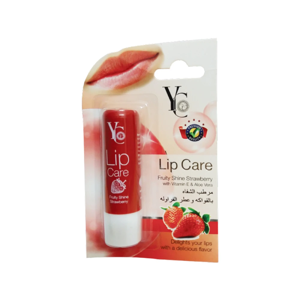 YC Lip Care Fruity Shine Strawberry 3.8g