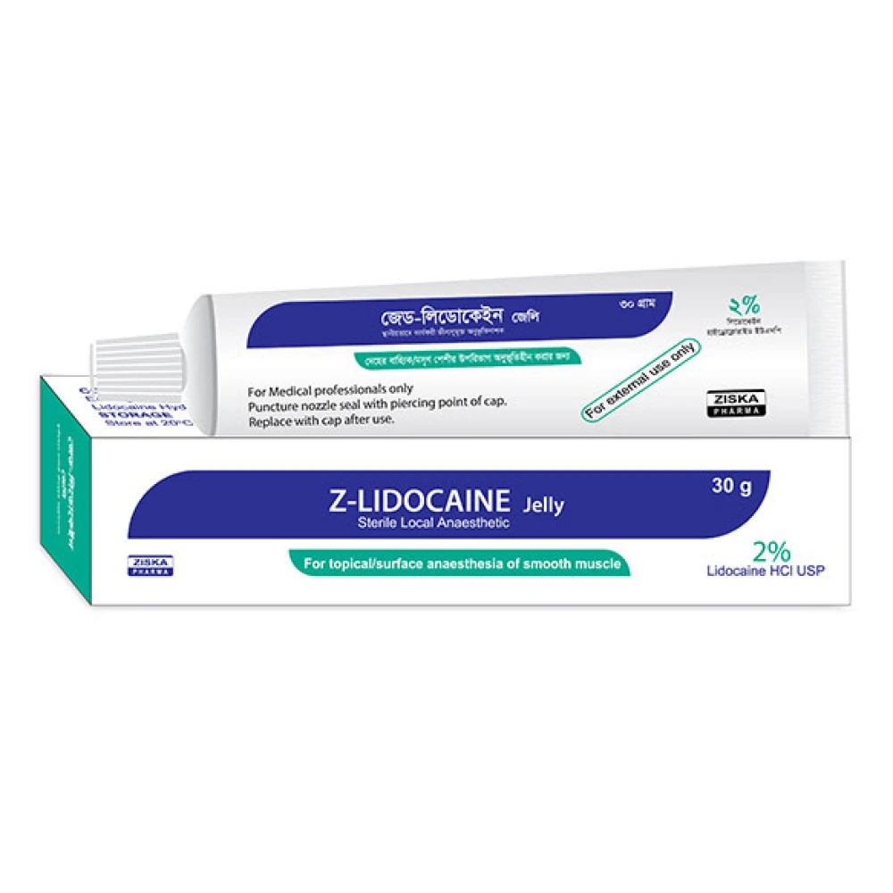 Z-Lidocaine 2% Gel 30g