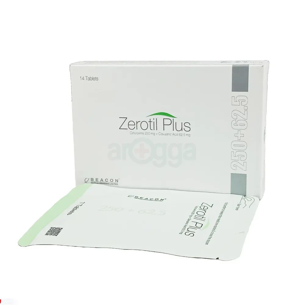 Zerotil Plus 500/125mg Tablet