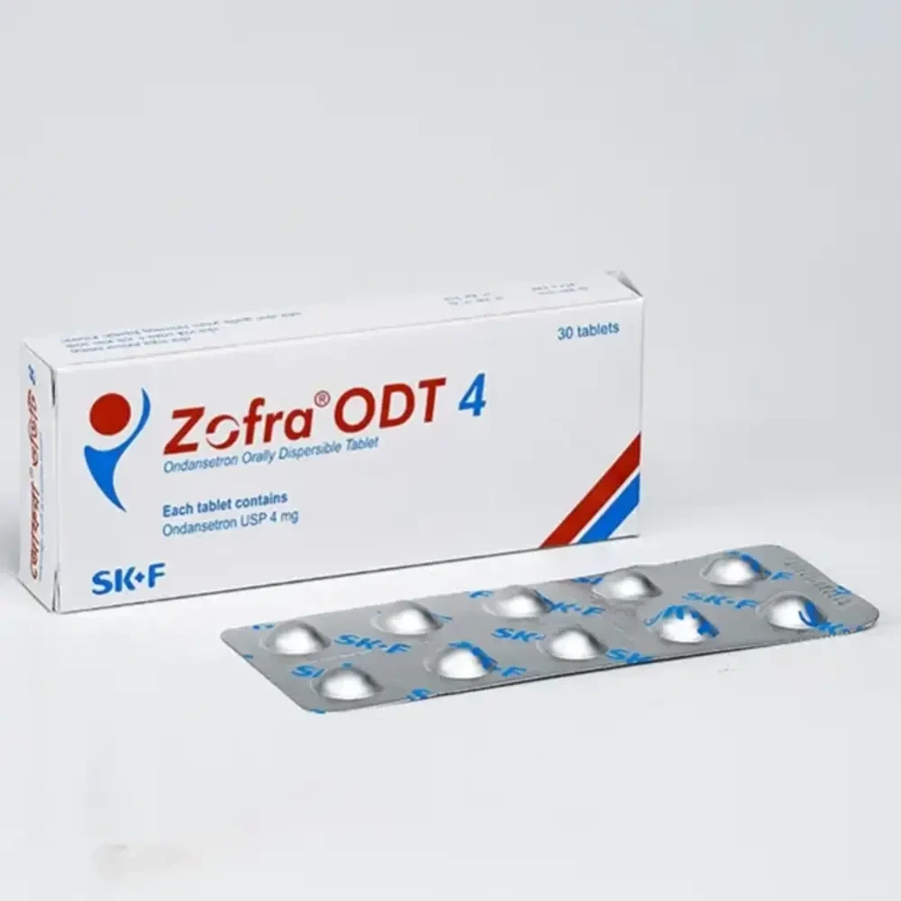 Zofra ODT 4mg Tablet
